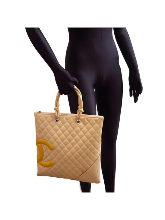 Chanel Tote Cambon Line Beige Bag - Picture 8 of 9